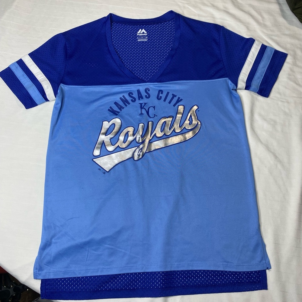 Majestic Royal Blue Athletic Jersey